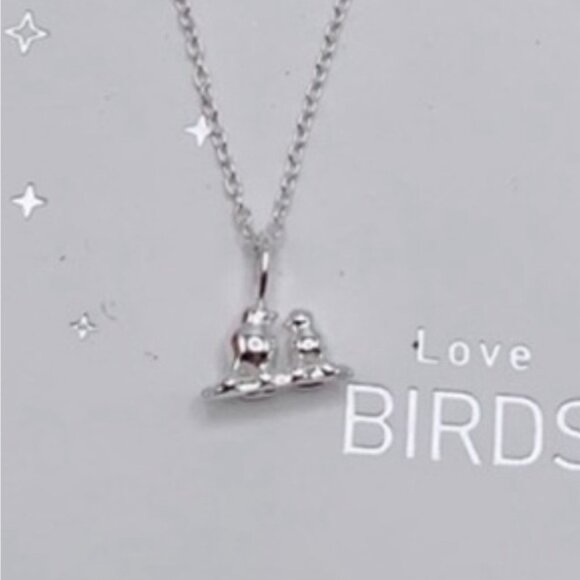 Silver Bird Pendant Necklace - Picture 2 of 2